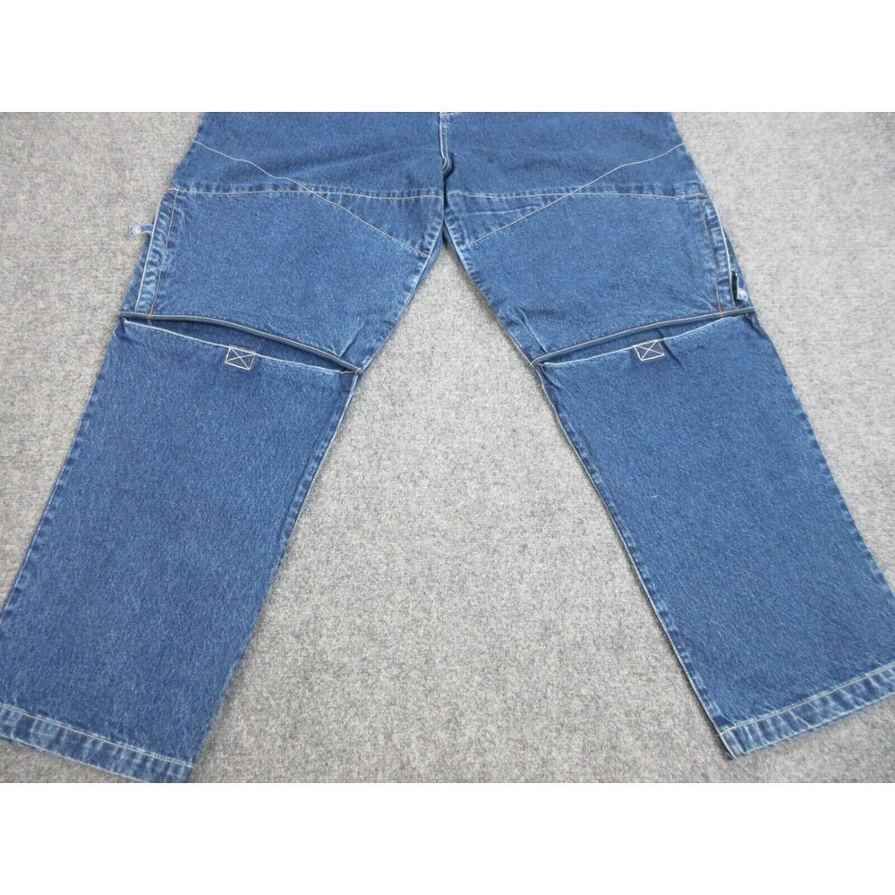 VINTAGE FJ560 Fat Joe Jeans Mens 42 Hip Hop Baggy Y2K Streetwear DEADSTOCK 42X32 - Picture 2 of 16